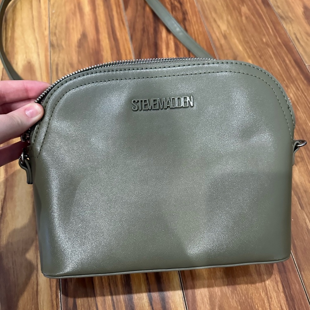 Steve Madden Sage Green Crossbody Bag